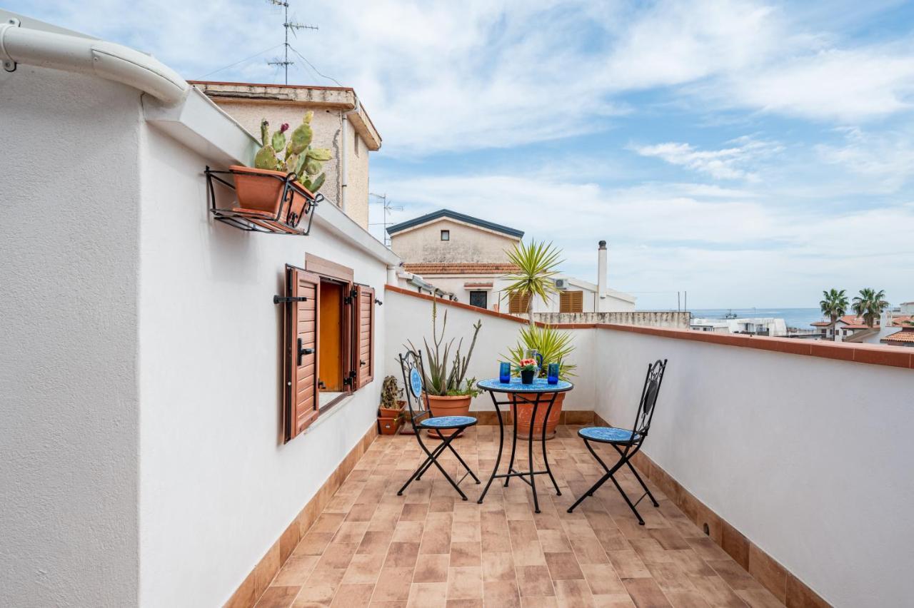 Naxos Charming Penthouse With Swimming Pool X6 Apartment Giardini Naxos Exterior photo